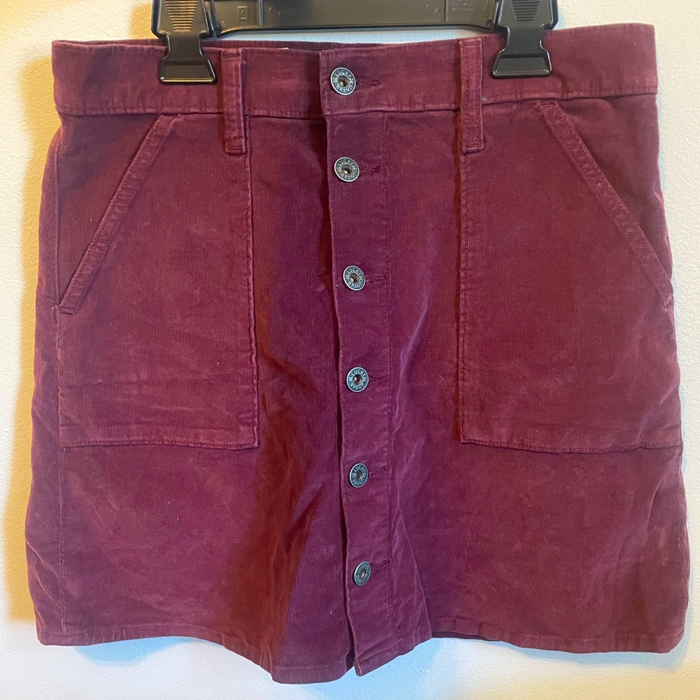 Lucky Brand Corduroy Mini Skirt